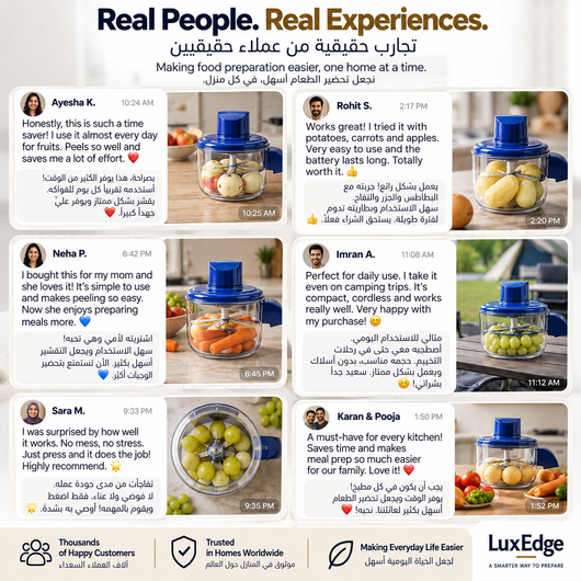 LuxEdge™ Fruit & Vegetable Peeler